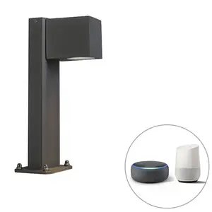 QAZQA baleno - Moderne LED Smart Staande Buitenlamp | Staande Lamp voo...