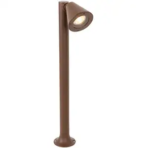 QAZQA ciara - Industriele Staande Buitenlamp | Staande Lamp voor buiten - 1 lichts - H 60 cm - Roestbruin - Industrieel - Buitenverlichting