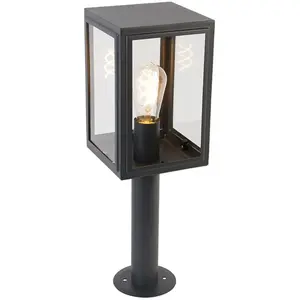 QAZQA sutton - Landelijke Staande Buitenlamp | Staande Lamp voor buite... pas cher