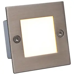 QAZQA ledlite - Moderne LED Inbouwspot voor buiten - L 70 mm - Staal -...Vendu parbol