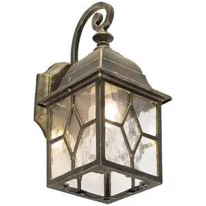 QAZQA londen - Landelijke Wand lantaarn voor buiten - 1 lichts - D 178... pas cher