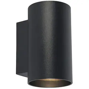 QAZQA sandy - Design Wandlamp Up Down voor binnen - 2 lichts - D 100 m... pas cher