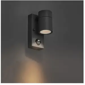 QAZQA solo - Moderne Buitenlamp met Bewegingsmelder | Bewegingssensor ...