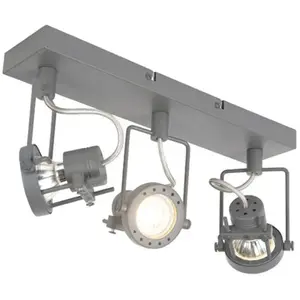 QAZQA suplux - Industriele Plafondspot | Spotje | Opbouwspot - 3 licht...Vendu parbol