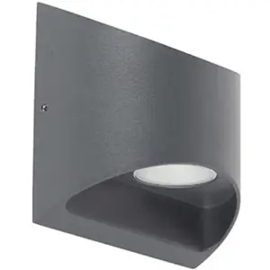 QAZQA mal - Moderne LED Wandlamp voor buiten - 2 lichts - D 70 mm - Do...Vendu parbol