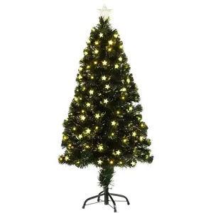 Sapin De Noël Artificiel Avec Éclairage Optique H120Vendu parbol