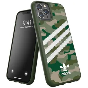 adidas Moulded Case camouflage iPhone 11 Pro - Groen pas cher