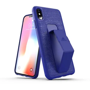 Adidas SP Grip Case FW18 Blauw iPhone XS Max hoesje - Blauw pas cher