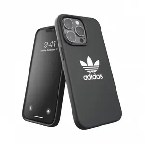 adidas Silicone Case hoesje voor iPhone 13 Pro - Zwart pas cher