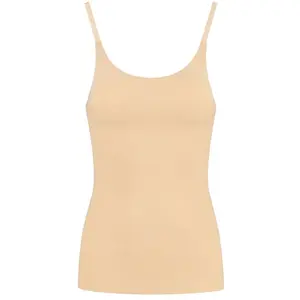 Bye Bra, Soutien-gorge, Débardeur invisible, Beige, (Une unité par pac... pas cher