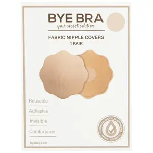 Bye Bra, Soutien-gorge, Cache-tétine en silicone, Beige, (Une unité par pack, Taille unique) pas cher