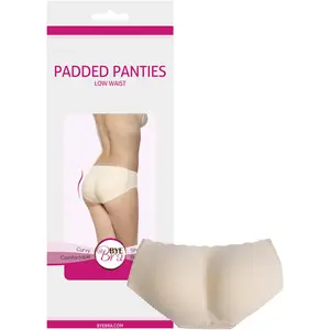 Bye Bra, Soutien-gorge, Pantalon rembourré taille basse, Beige, (Une u... pas cher