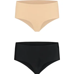 Bye Bra, Femmes, Sous-vêtements, Invisible High Brief Nude + Black M, ... pas cher