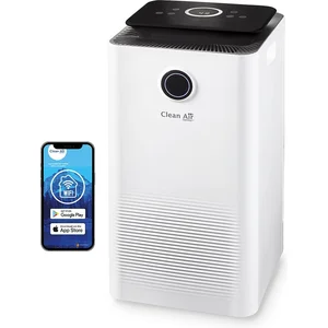 Clean Air Optima® CA-704 Smart - 2in1 Luchtontvochtiger en Luchtreiniger - 10 liter/dag - 5 voudige filtertechnologie - Ultrastille werking