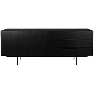 Buffet bas - ZUIVER - Travis - Bois - Laqué - Scandinave - Moderne pas cher