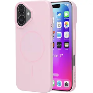 Mobiparts Slim Line Case Apple iPhone 17 (MagSafe Compatible) Blush Pi... pas cher