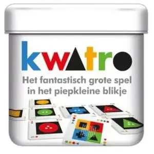 Kwatro - Kaartspel - pocketspel / reisspel pas cher