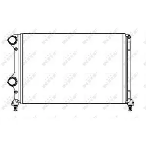 Radiateur 53245A NRF pas cher