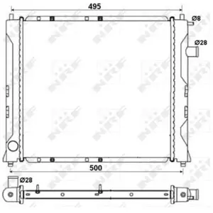 NRF Radiateur pas cher