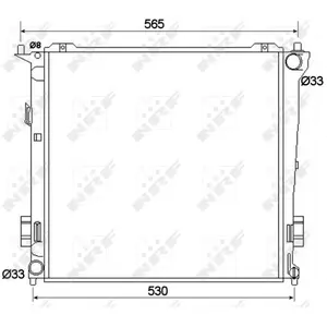 NRF Radiateur pas cher