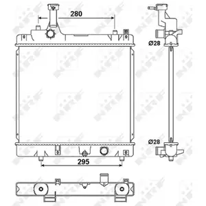 NRF Radiateur pas cher