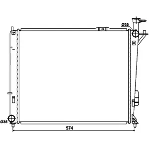 NRF Radiateur pas cher