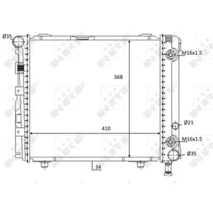 Radiateur nrf 59103 pas cher