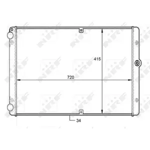 NRF Radiateur pas cher