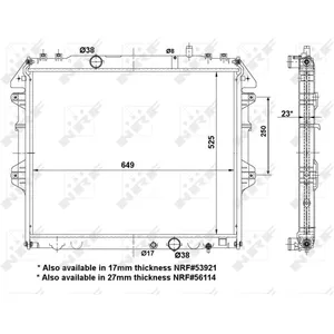Radiateur nrf 53921a easy fit pas cher