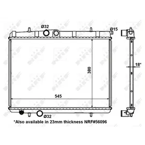 NRF Radiateur pas cher