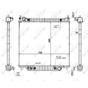 Radiateur nrf 56026 easy fit pas cher