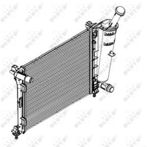 NRF Radiateur pas cher