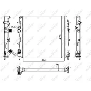 NRF Radiateur pas cher