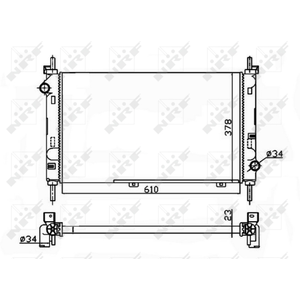NRF C6BA27 509528A Refroidissement pas cher