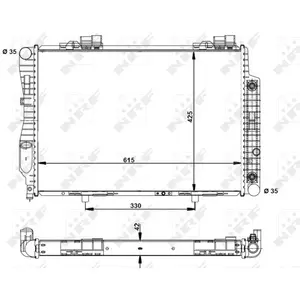 NRF Radiateur pas cher