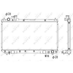 NRF Radiateur pas cher