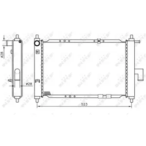 NRF Radiateur pas cher