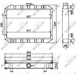 Radiateur nrf 52048 pas cher
