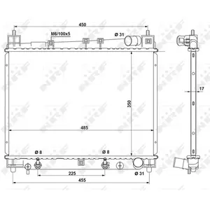 NRF Radiateur pas cher