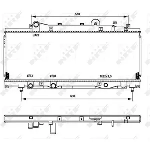 NRF Radiateur pas cher