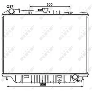 NRF Radiateur pas cher