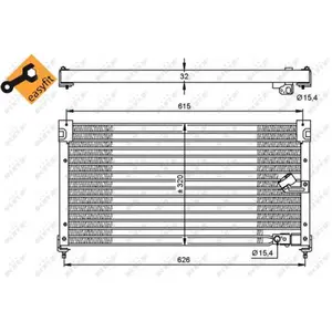 Condenseur nrf 35348 easy fit pas cher