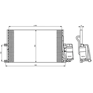 NRF 35183 Condenseur, climatisation pas cher