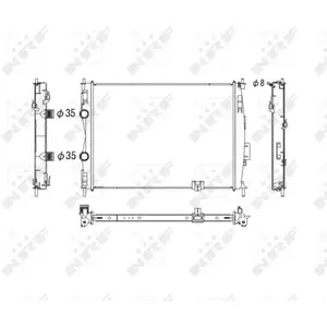 NRF Radiateur pas cher