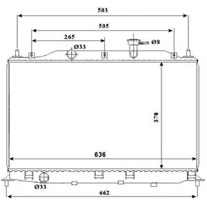 NRF Radiateur pas cher