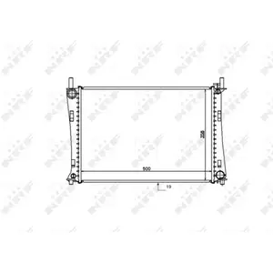 NRF Radiateur pas cher