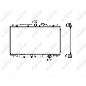 NRF Radiateur pas cher