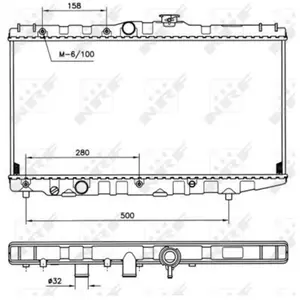 NRF Radiateur pas cher