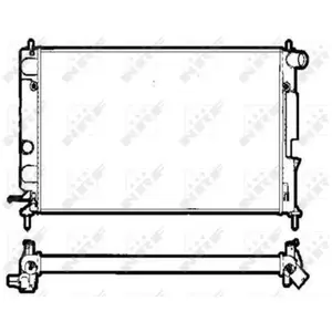 Radiateur 58290 NRF pas cher