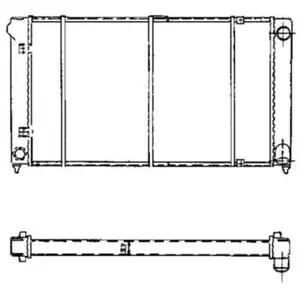 NRF Radiateur pas cher